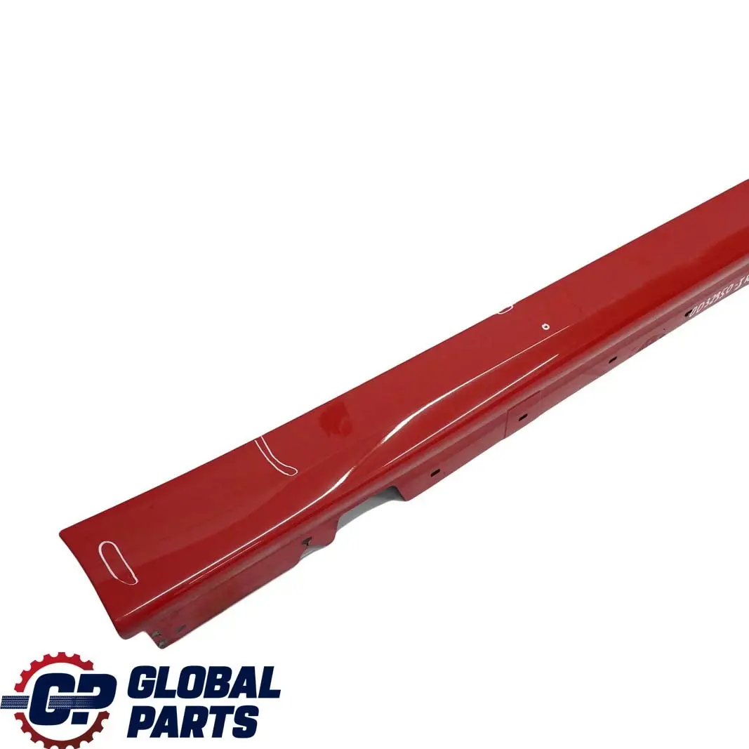 BMW E90 E91 Sill Strip Faldon Lateral Derecho Japanrot Rojo - 438 - SKU 0032950-JR1 - Número de pieza 0032950