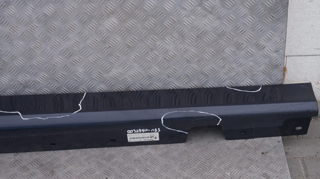 BMW 3 Series E90 E91 Sill Strip Side Skirt Right O/S Monacoblau Monaco Blue - SKU 0032950-MB3 - Part number 0032950