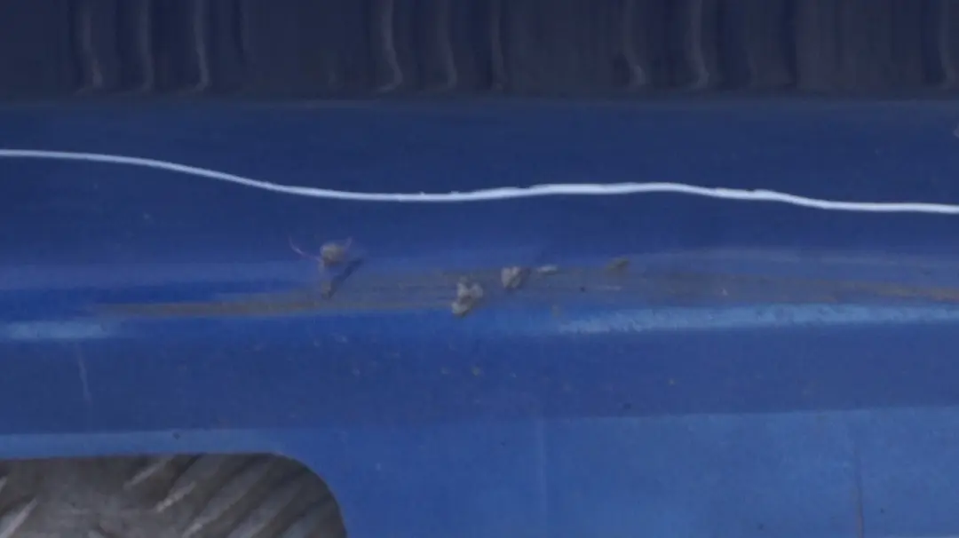 BMW 3 Series 3 E90 E91 Sill Strip Side Skirt Right O/S Montegoblau Blau Blue - SKU 0032950-MTB3 - Part number 51770032950