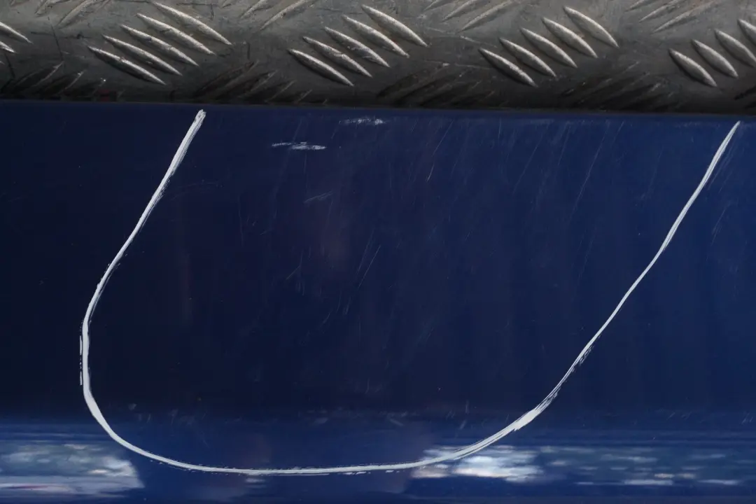 BMW E90 E91 Listello Portiera Apertura Gonna Dx Montegoblau Blu - SKU 0032950-MTB4 - Numero di parte 0032950