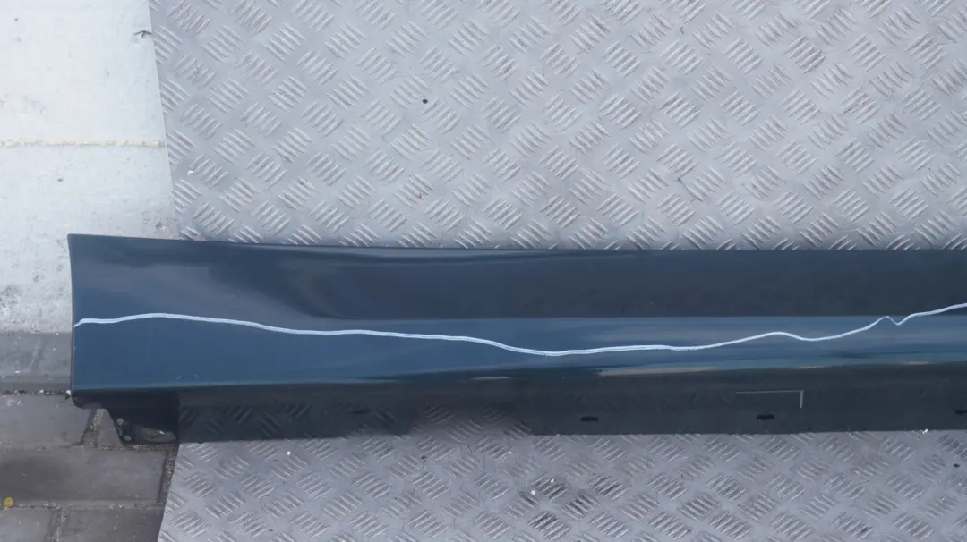 BMW 3 Series E90 E91 Sill Strip Side Skirt Right O/S Tiefgruen Deep Green A43 - SKU 0032950-TG - Part number 0032950
