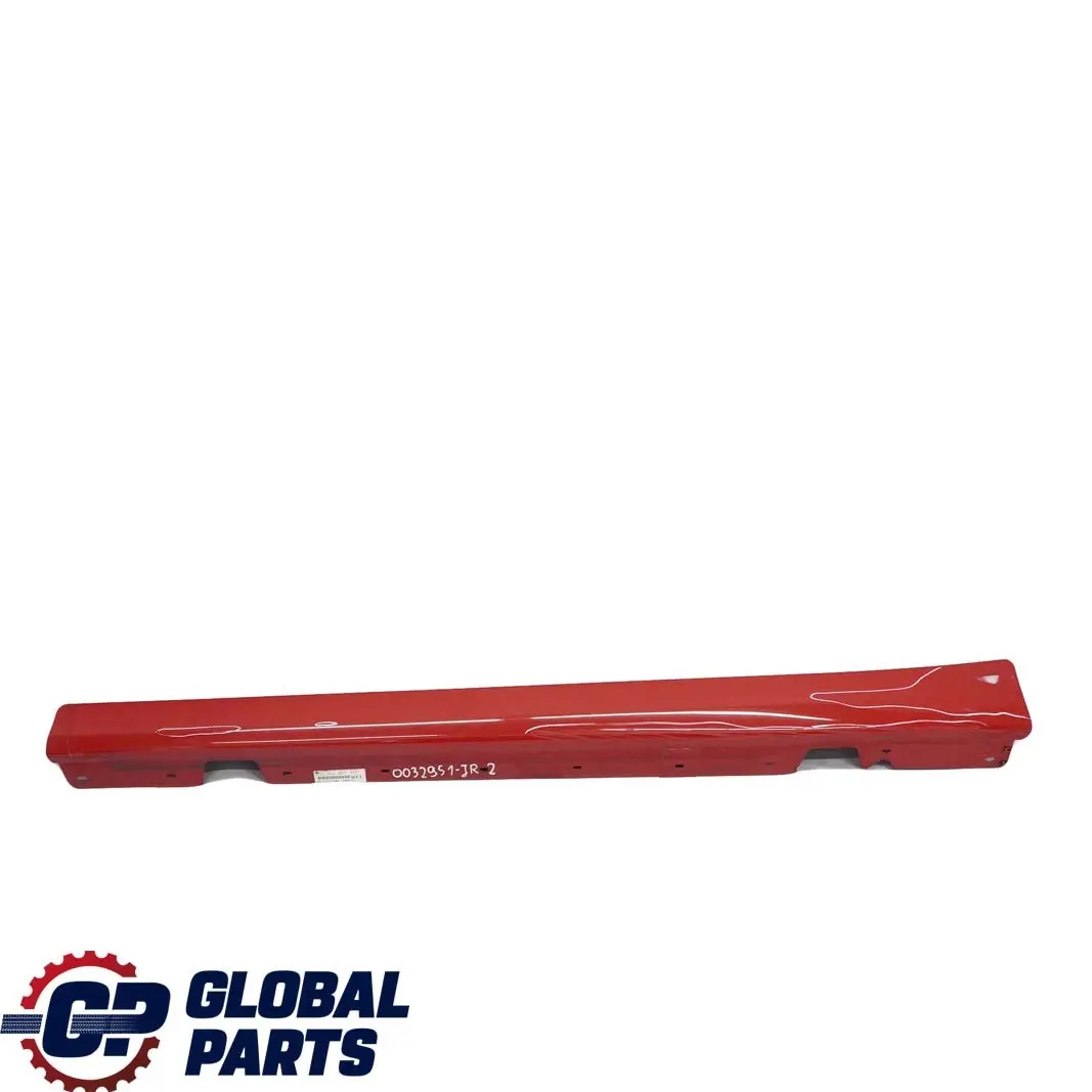 BMW E90 E91 Listello Portiera Apertura Gonna SX Rosso Giappone Rosso - 438 - SKU 0032951-JR2 - Numero di parte 0032951