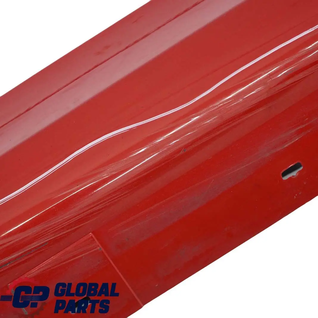BMW E90 E91 Sill Strip Side Trim Skirt Left Japanrot Red - 438 - SKU 0032951-JR2 - Número de pieza 0032951