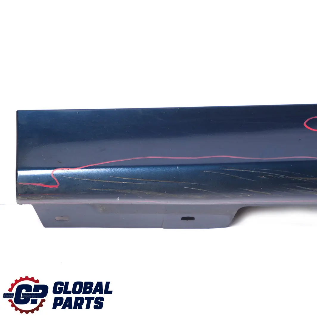 Sill Strip Side Trim Skirt Left N/S Mystic Blue - A07 to BMW 3 E90 E91 Cover with Part number 0032951 BMW 3 E90 E91 Cover Sill Strip Side Trim Skirt Left N/S Mystic Blue - A07 - SKU 0032951-MYS2 - Part number 0032951