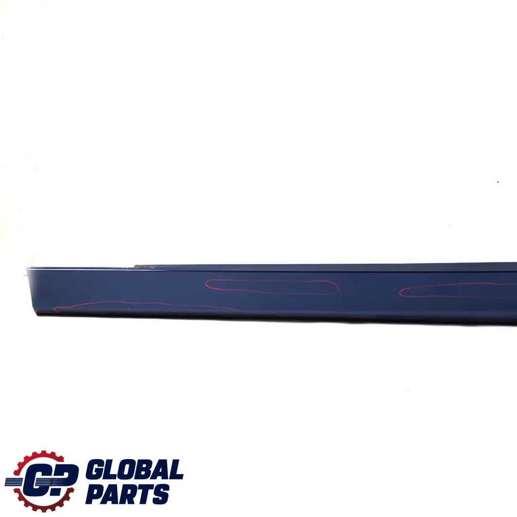 Sill Strip Side Trim Skirt Left N/S Mystic Blue - A07 to BMW 3 E90 E91 Cover with Part number 0032951 BMW 3 E90 E91 Cover Sill Strip Side Trim Skirt Left N/S Mystic Blue - A07 - SKU 0032951-MYS2 - Part number 0032951