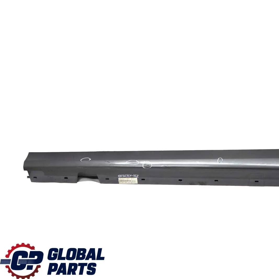 Sill Strip Side Trim Skirt Left N/S Sparkling Graphite - A22 to BMW 3 E90 E91 with Part number 0032951 BMW 3 E90 E91 Sill Strip Side Trim Skirt Left N/S Sparkling Graphite - A22 - SKU 0032951-SG5 - Part number 0032951