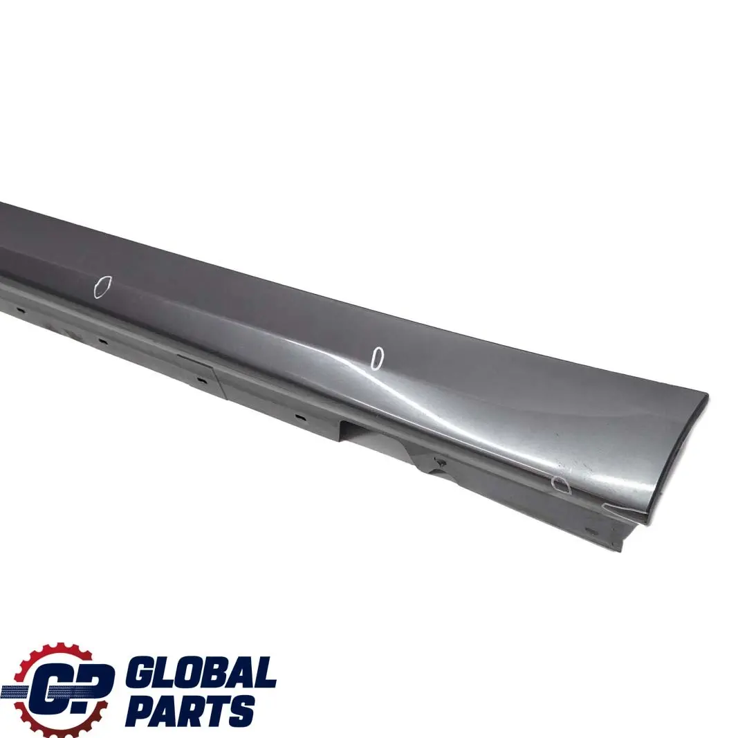 BMW E90 E91 Listello Portiera Apertura Gonna SX Nero Carbone Metallico - SKU 0032951-SG5 - Numero di parte 0032951