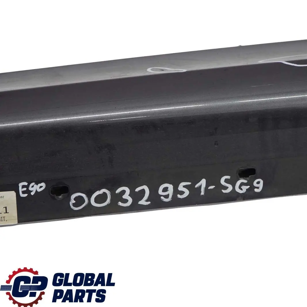 BMW 3 E90 E91 9 Sill Strip Side Trim Skirt Left N/S Sparkling Graphite - A22 - SKU 0032951-SG9 - Part number 0032951