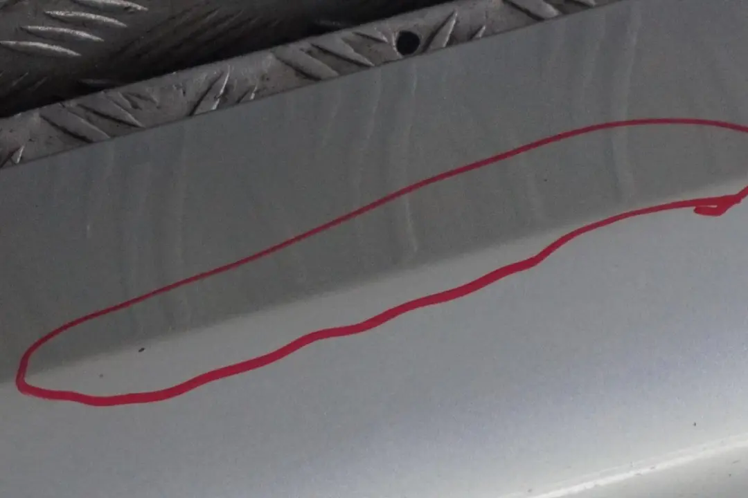 BMW 3 Series 17 E90 E91 Sill Side Skirt Left N/S Titansilber Silver Metallic - SKU 0032951-TS17 - Part number 0032951