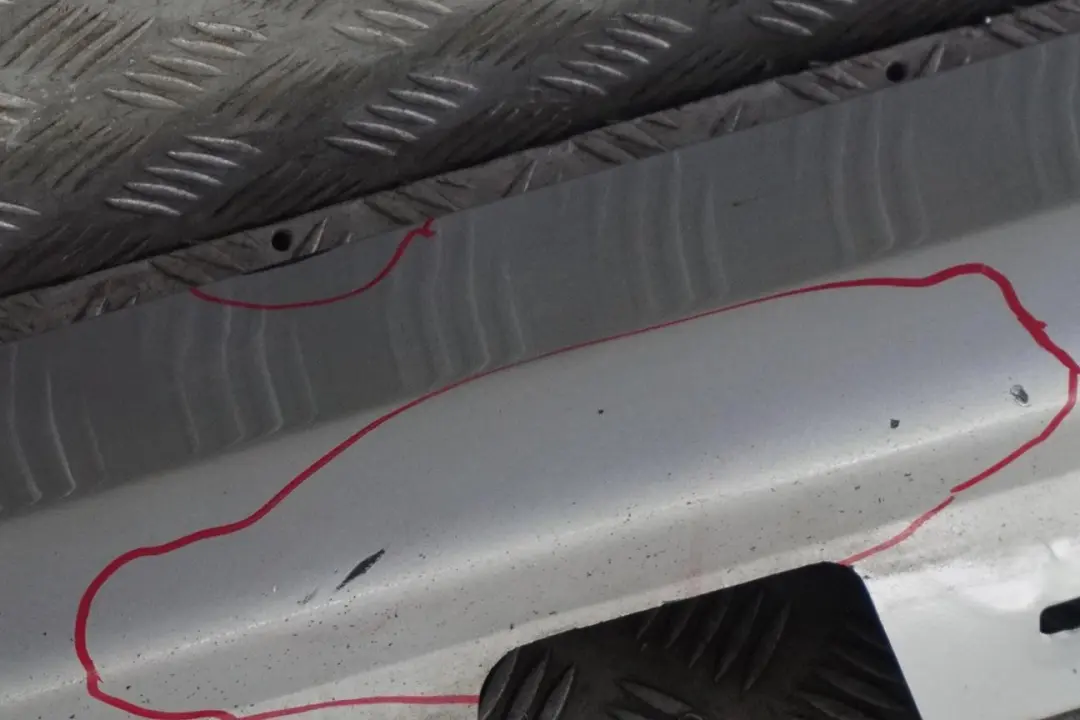 BMW 3 Series 17 E90 E91 Sill Side Skirt Left N/S Titansilber Silver Metallic - SKU 0032951-TS17 - Part number 0032951