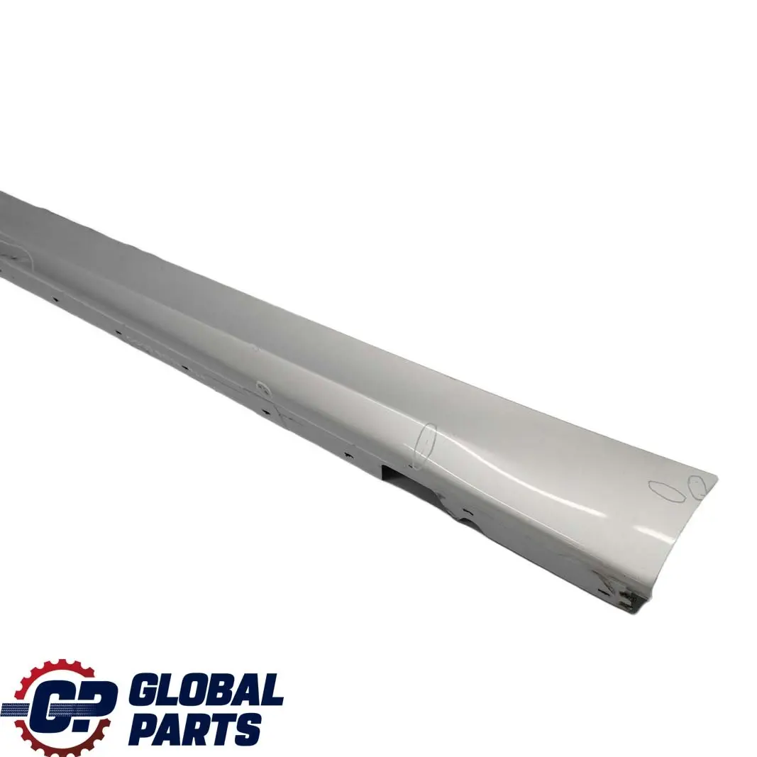 BMW 3 E90 E91 4 Bas de Porte Couverture Seuil a Gauche Argent Titane Argent 354 - SKU 0032951-TS4 - Numéro de pièce 0032951