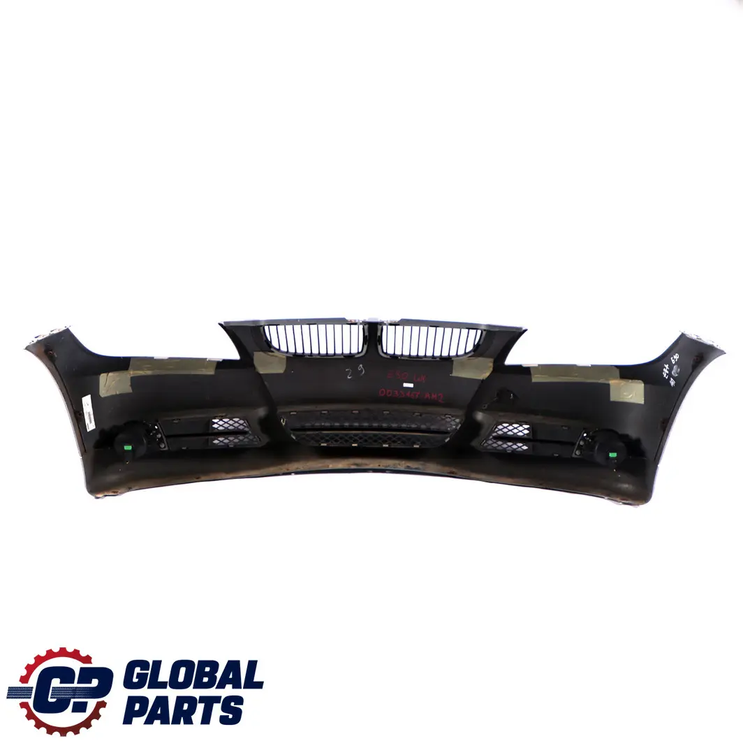 BMW 3 Series E90 E91 Complete Front Bumper Trim Panel Arktis Metallic - A34 - SKU 0033167-AM2 - Part number 0033167