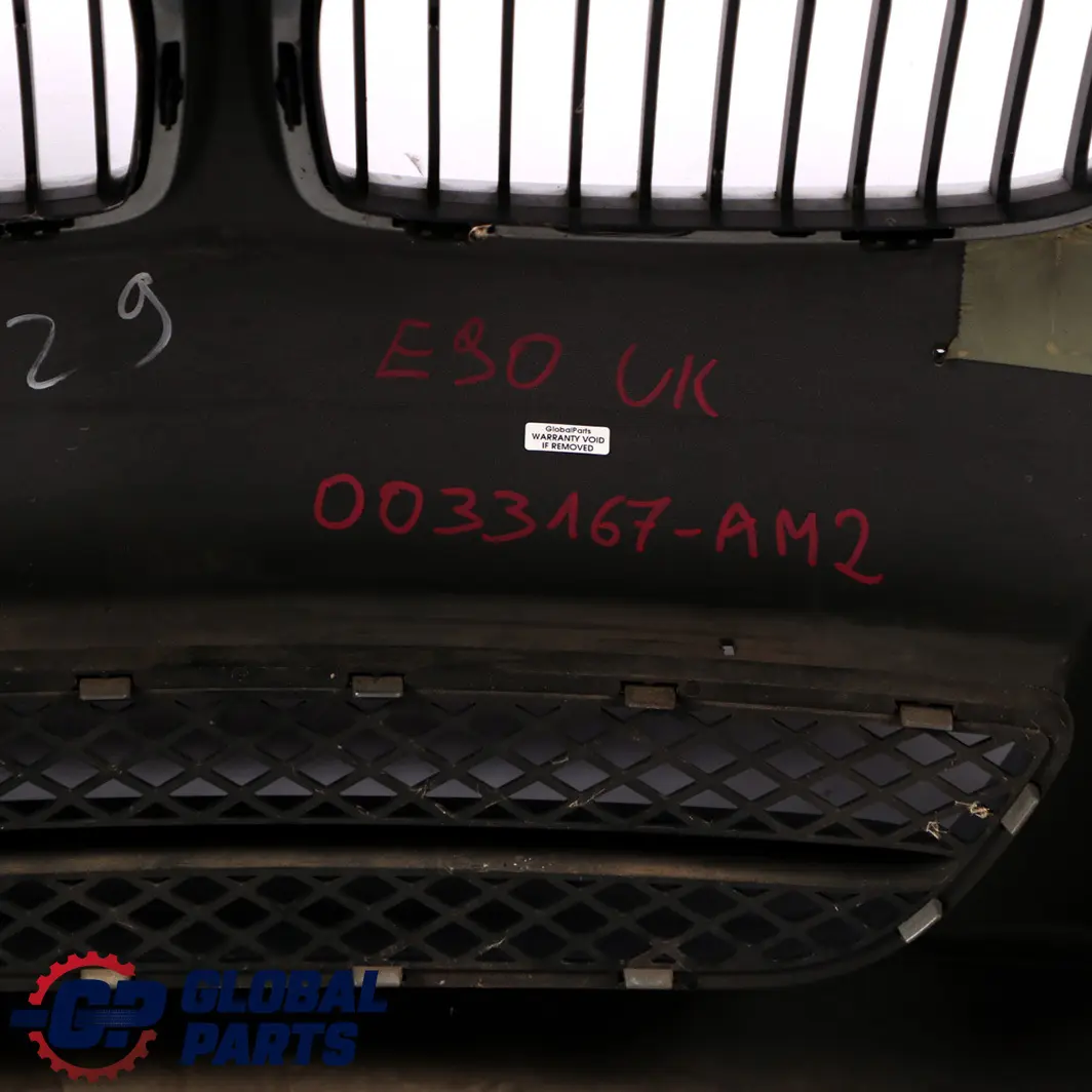 Complete Front Bumper Trim Panel Arktis Metallic - A34 to BMW 3 Series E90 E91 with Part number 0033167 BMW 3 Series E90 E91 Complete Front Bumper Trim Panel Arktis Metallic - A34 - SKU 0033167-AM2 - Part number 0033167