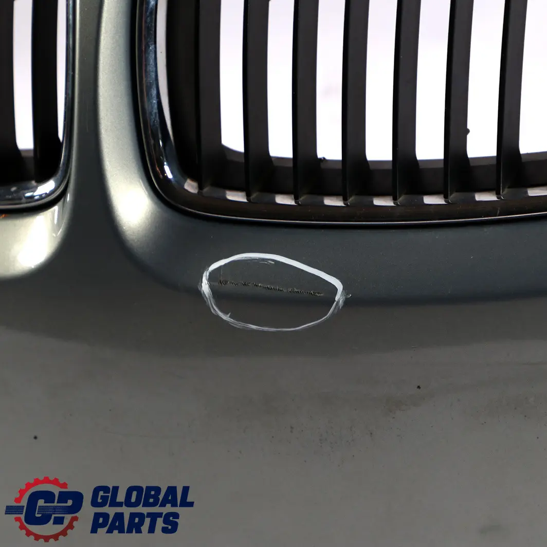 BMW 3 Series E90 E91 Complete Front Bumper Trim Panel Arktis Metallic - A34 - SKU 0033167-AM2 - Part number 0033167