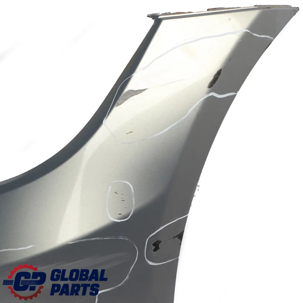 Complete Front Bumper Trim Panel Arktis Metallic - A34 to BMW 3 Series E90 E91 with Part number 0033167 BMW 3 Series E90 E91 Complete Front Bumper Trim Panel Arktis Metallic - A34 - SKU 0033167-AM2 - Part number 0033167