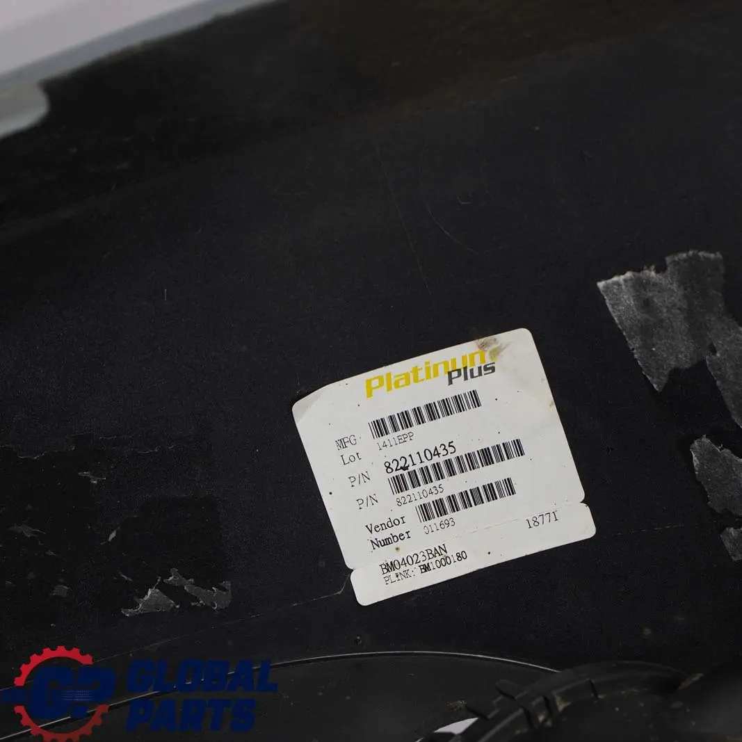 Complete Front Bumper Trim Panel Arktis Metallic - A34 to BMW 3 Series E90 E91 3 with Part number 0033167 BMW 3 Series E90 E91 3 Complete Front Bumper Trim Panel Arktis Metallic - A34 - SKU 0033167-AM3 - Part number 0033167