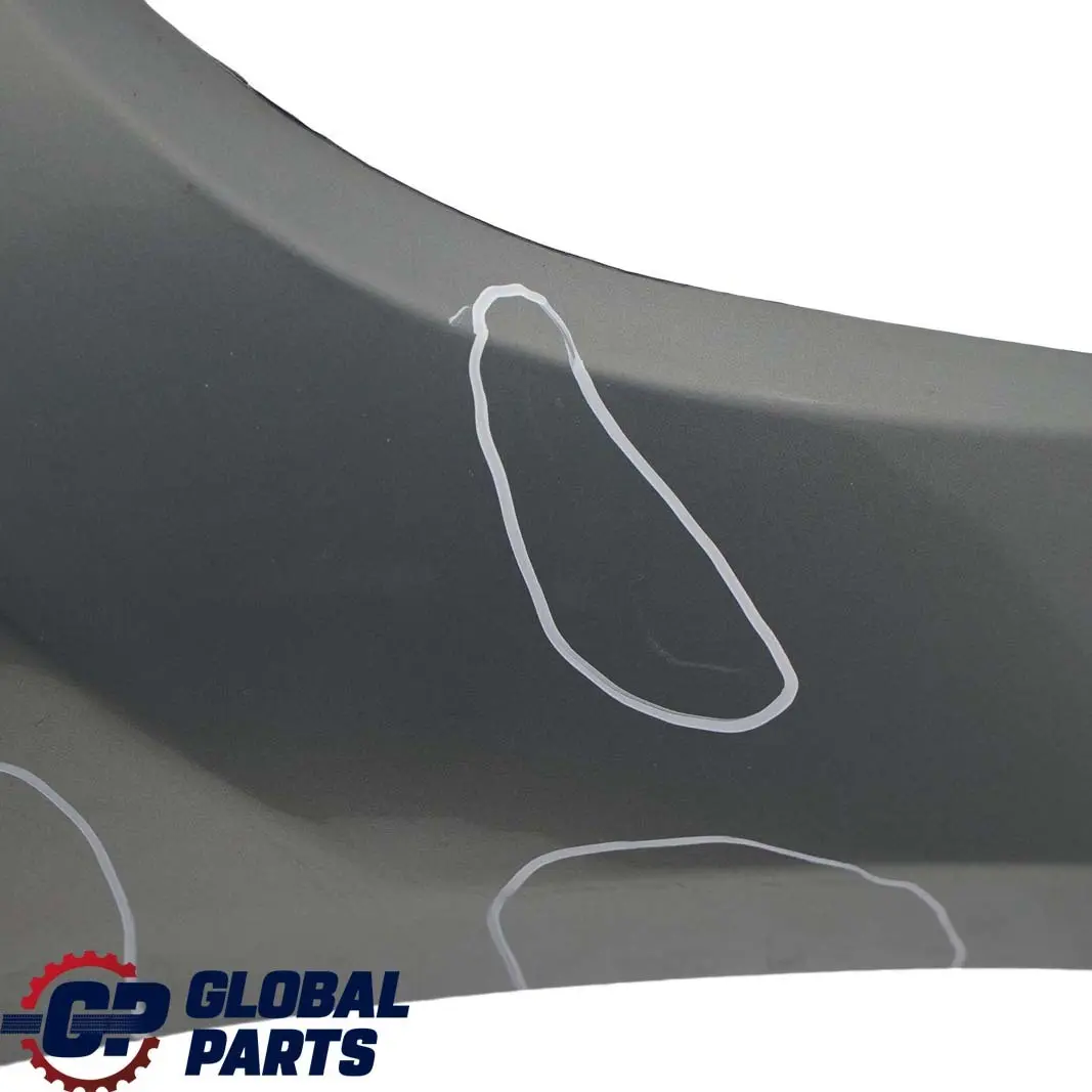 BMW 3 Series E90 E91 3 Complete Front Bumper Trim Panel Arktis Metallic - A34 - SKU 0033167-AM3 - Part number 0033167