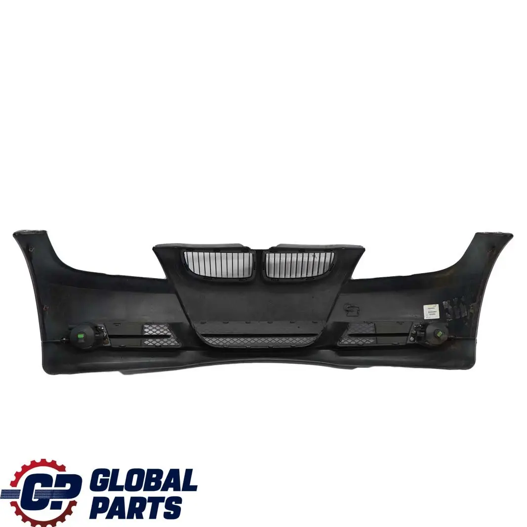 BMW 3 Series E90 E91 3 Complete Front Bumper Trim Panel Arktis Metallic - A34 - SKU 0033167-AM3 - Part number 0033167