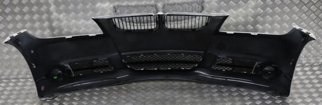 Front Bumper Trim Panel Complete Alpinweiss White - 300 to BMW 3 E90 E91 with Part number 0033167 BMW 3 E90 E91 Front Bumper Trim Panel Complete Alpinweiss White - 300 - SKU 0033167-AW - Part number 0033167