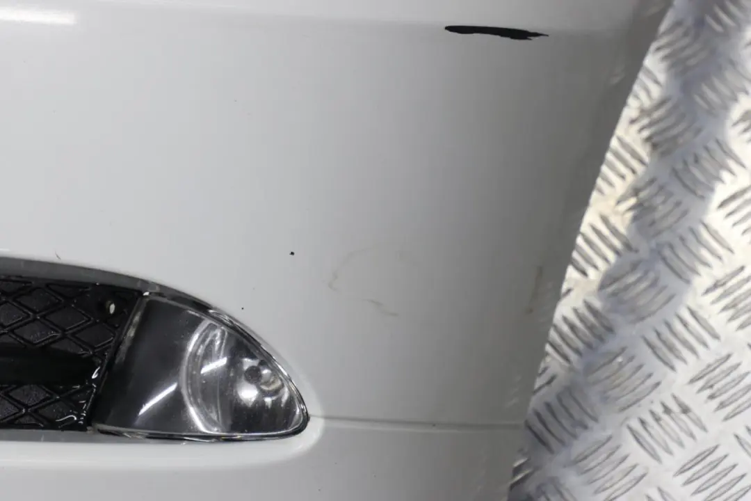 Front Bumper Trim Panel Complete Alpinweiss White - 300 to BMW 3 E90 E91 with Part number 0033167 BMW 3 E90 E91 Front Bumper Trim Panel Complete Alpinweiss White - 300 - SKU 0033167-AW - Part number 0033167