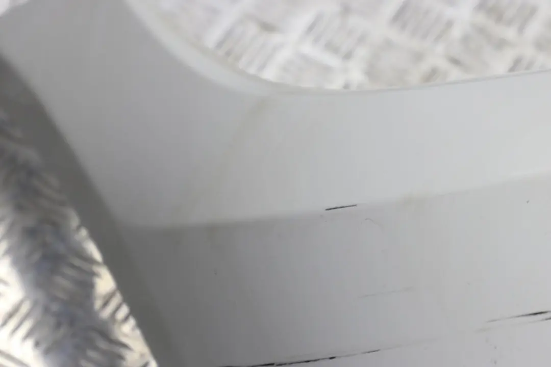 BMW 3 E90 E91 Front Bumper Trim Panel Complete Alpinweiss White - 300 - SKU 0033167-AW - Part number 0033167