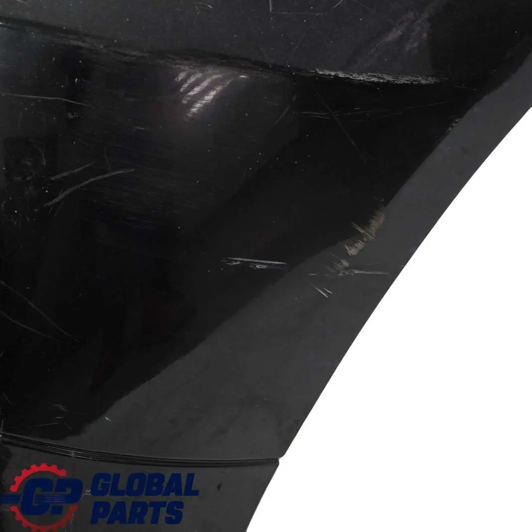BMW 3 Series E90 E91 3 Complete Front Bumper Trim Panel Black Sapphire - 475 - SKU 0033167-BS3 - Part number 0033167