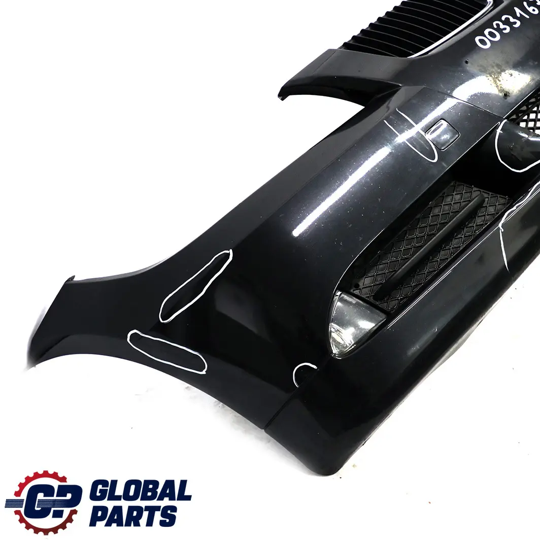 Front Bumper Trim Panel Complete Black Sapphire Metallic to BMW 3 Series E90 E91 5 with Part number 33167 BMW 3 Series E90 E91 5 Front Bumper Trim Panel Complete Black Sapphire Metallic - SKU 0033167-BS5 - Part number 33167