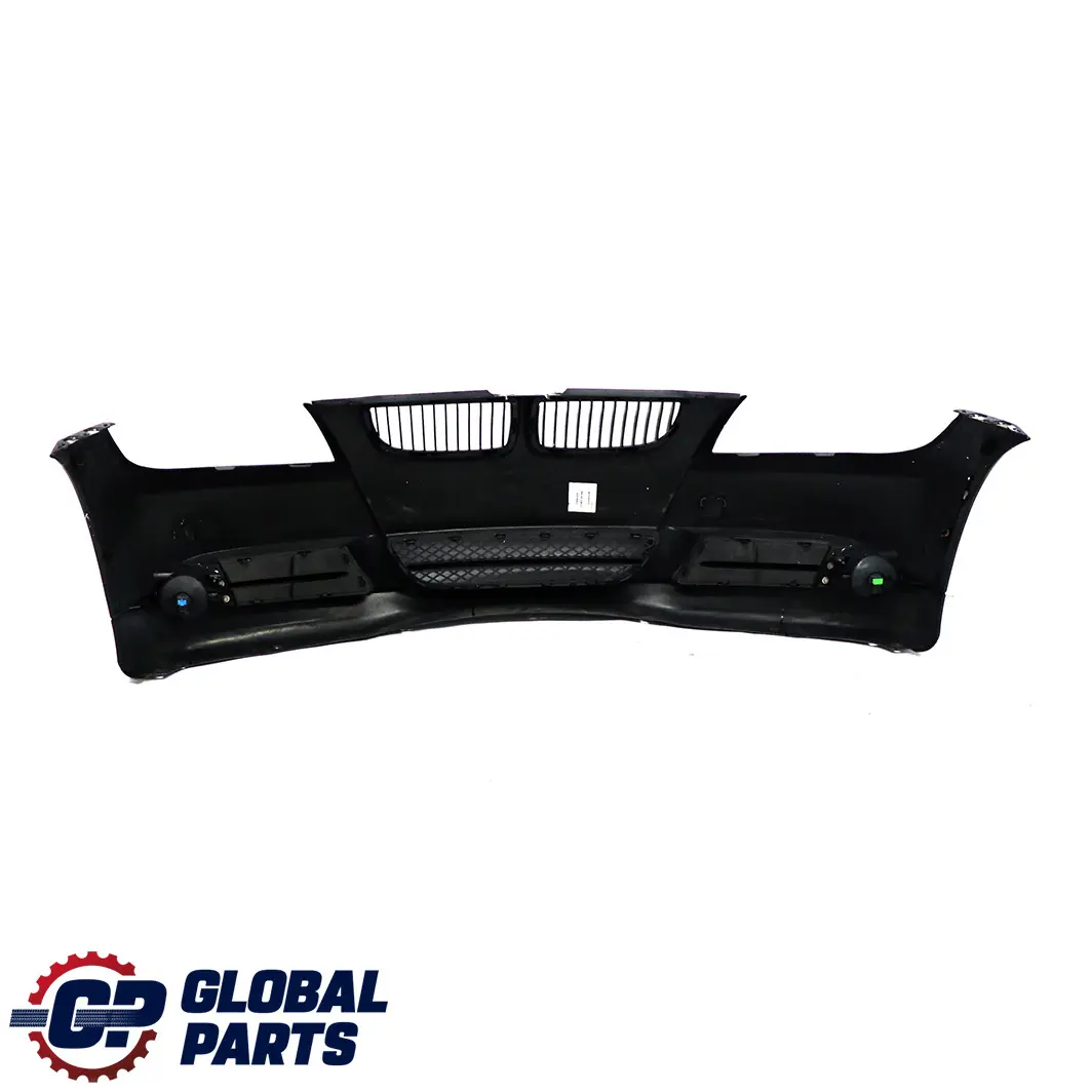 BMW 3 Series E90 E91 5 Front Bumper Trim Panel Complete Black Sapphire Metallic - SKU 0033167-BS5 - Part number 33167