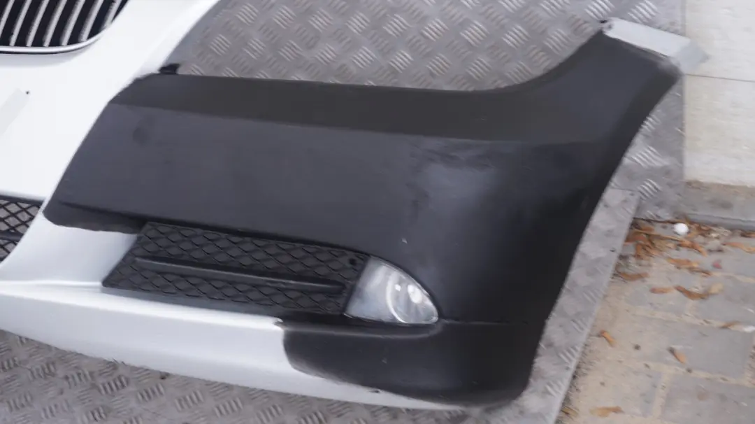 BMW 3 SERIES 1 E90 E91 Front Bumper Trim Panel Complete Titansilber Silver - 354 - SKU 0033167-TS1 - Part number 0033167