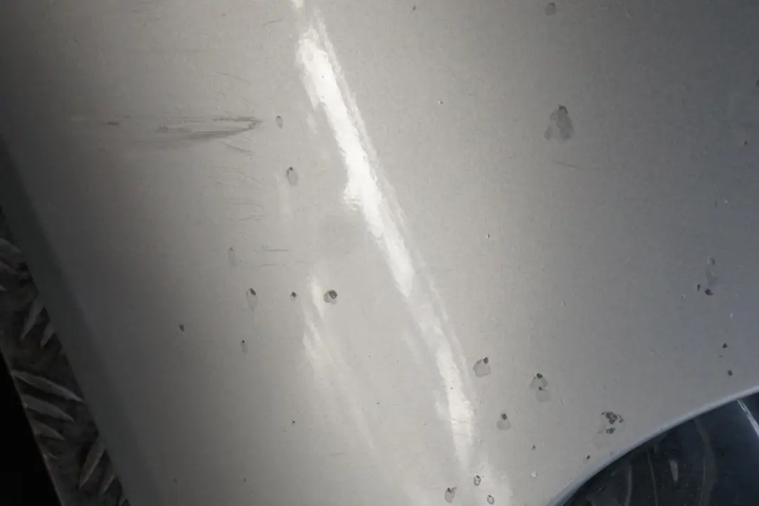 BMW 3 Series 5 E90 E91 Front Bumper Trim Panel Complete Titansilber Silver 354 - SKU 0033167-TS5 - Part number 0033167