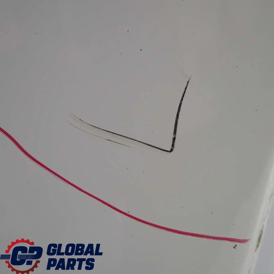 BMW 3 Series E90 Saloon Rear Bumper Alpinweiss Alpine White - 300 - SKU 0033193-AW - Part number 0033193