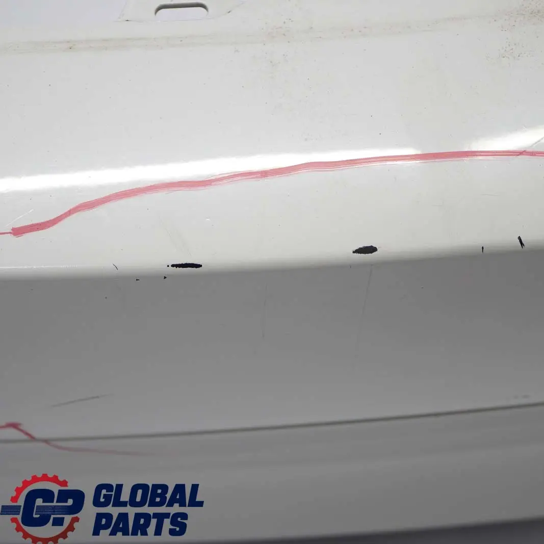 BMW 3 Series E90 Saloon Rear Bumper Alpinweiss Alpine White - 300 - SKU 0033193-AW - Part number 0033193