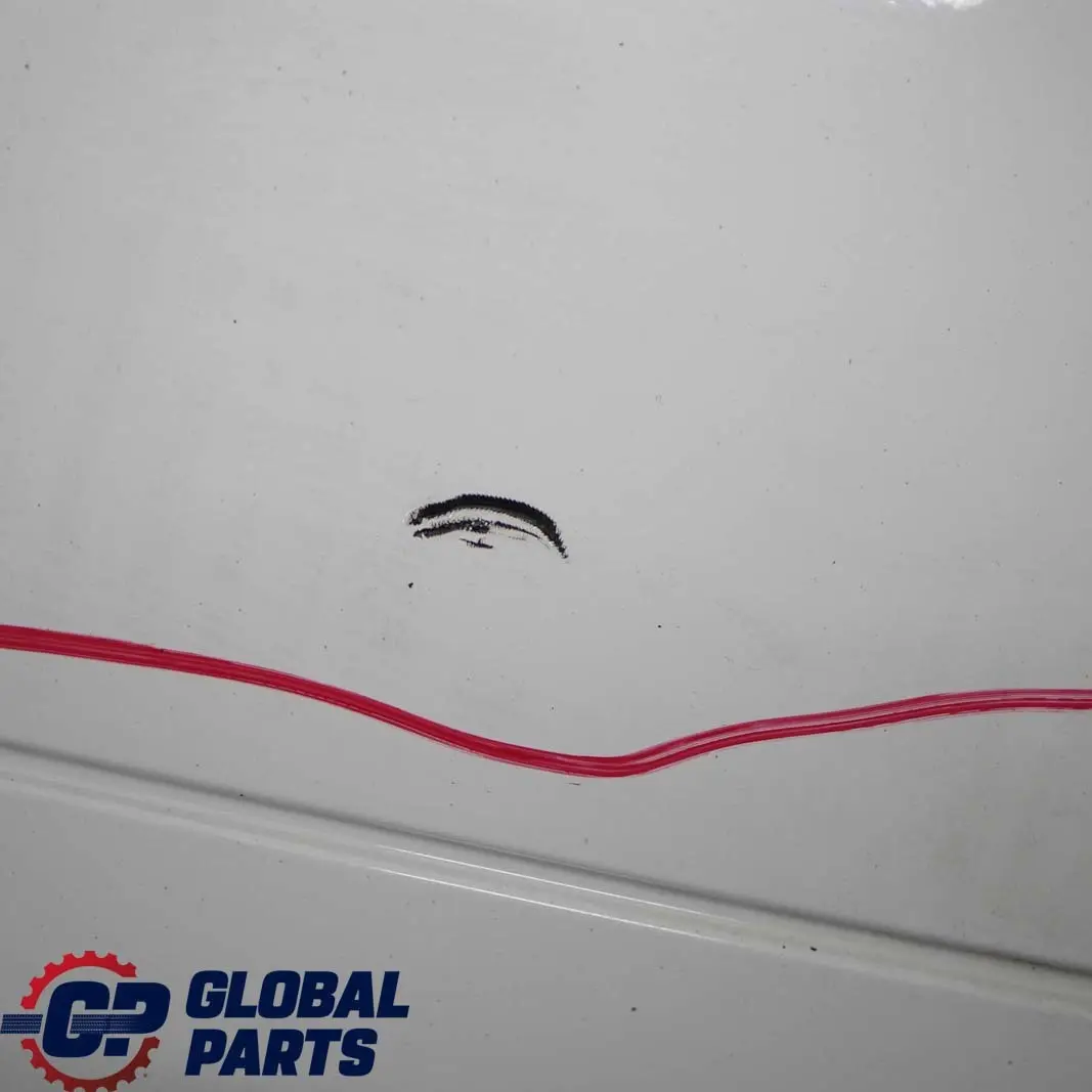 BMW 3 Series E90 Saloon Rear Bumper Alpinweiss Alpine White - 300 - SKU 0033193-AW - Part number 0033193