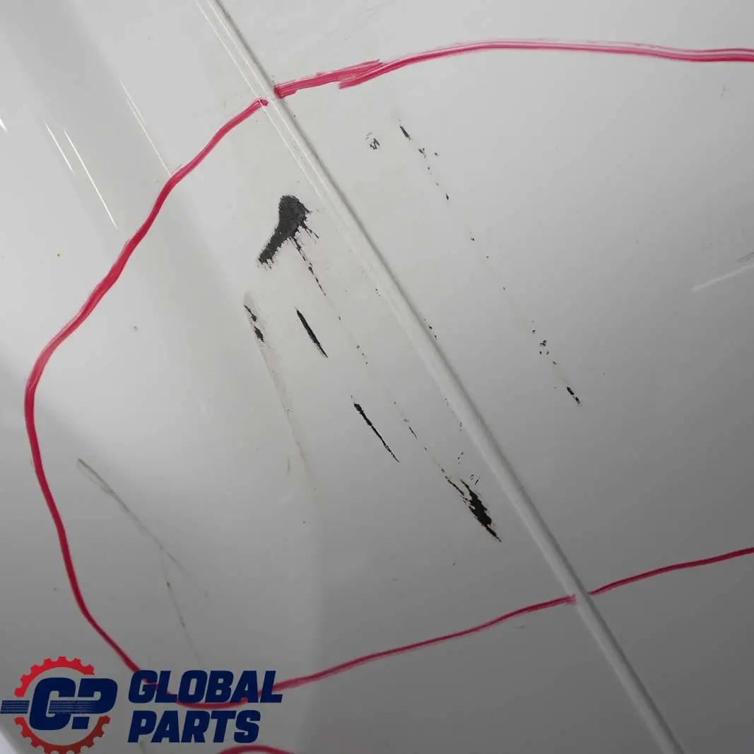 BMW 3 Series E90 Saloon Rear Bumper Alpinweiss Alpine White - 300 - SKU 0033193-AW - Part number 0033193