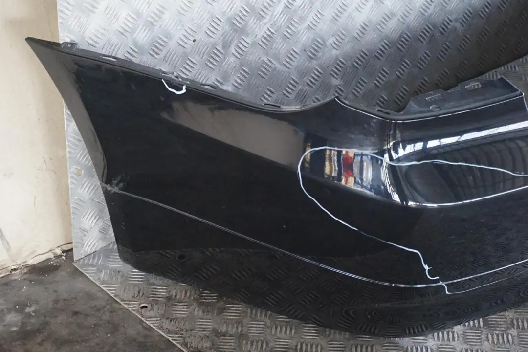 BMW 3 Series 3 E90 Saloon Rear Bumper Trim Panel Schwarz 2 Black - 668 - SKU 0033193-SCH - Part number 0033193
