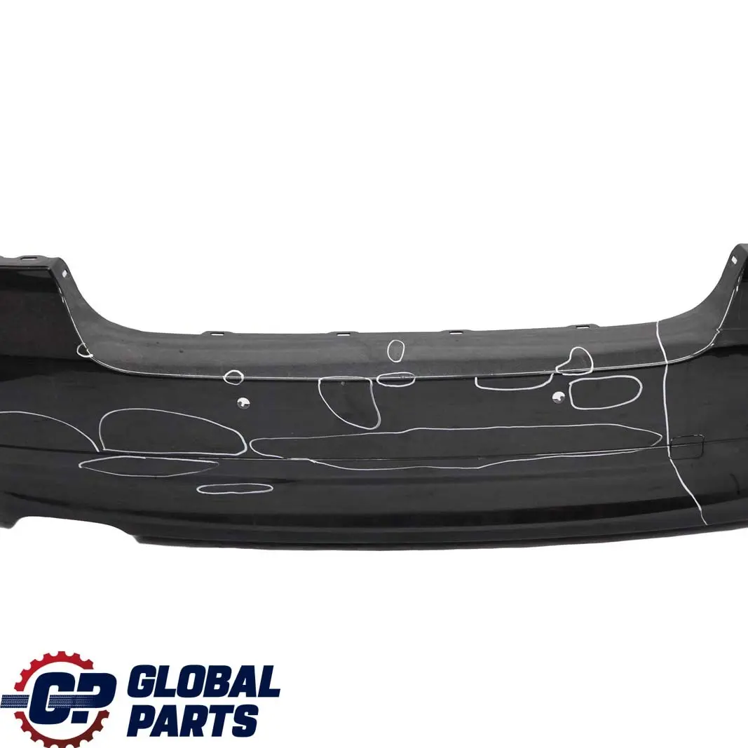 BMW 3 Series E90 5 Saloon Rear Bumper PDC Black Sapphire Metallic - 475 - SKU 0033194-BS5 - Part number 0033194
