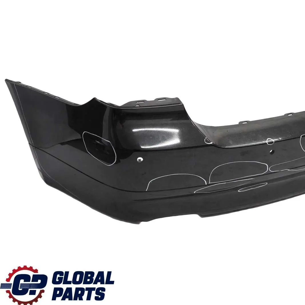 BMW 3 Series E90 5 Saloon Rear Bumper PDC Black Sapphire Metallic - 475 - SKU 0033194-BS5 - Part number 0033194