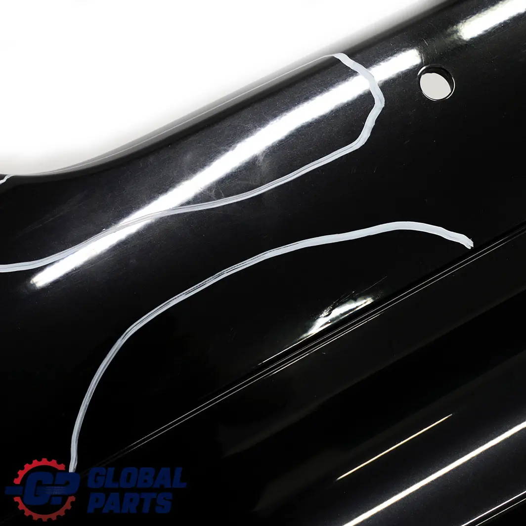 BMW 3 Series E90 6 Saloon Rear Bumper PDC Black Sapphire Metallic - 475 - SKU 0033194-BS6 - Part number 0033194