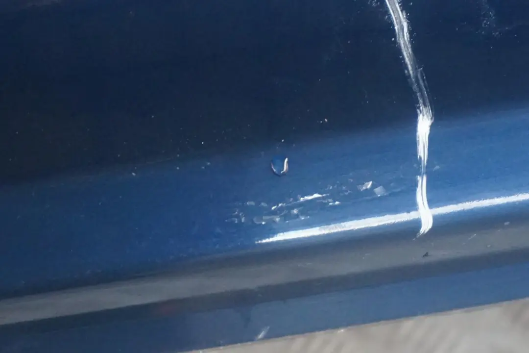 BMW 3 Series E90 Saloon Rear Bumper PDC Mysticblau Mystic Blue Metallic - A07 - SKU 0033194-MYS - Part number 0033194