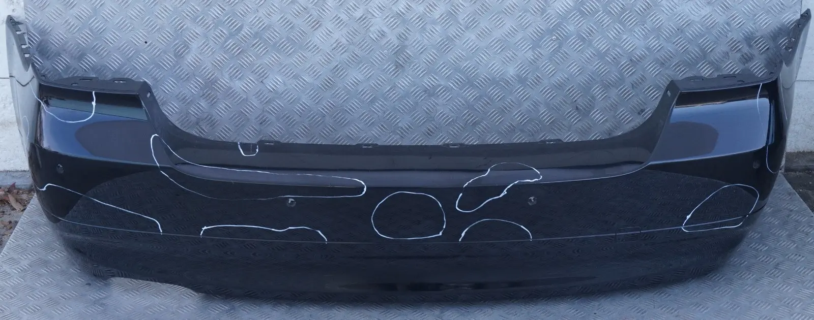 BMW 3 SERIES 3 E90 Rear Bumper Trim Panel PDC Black Schwarz 2 - 668