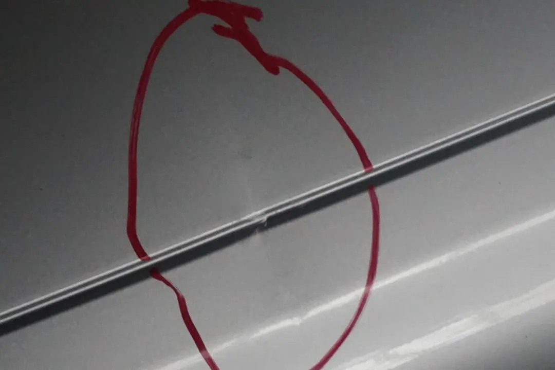 BMW 3 Series 5 E90 Complete Rear Bumper Trim PDC Titansilber Silver Metallic - SKU 0033194-TS5 - Part number 0033194