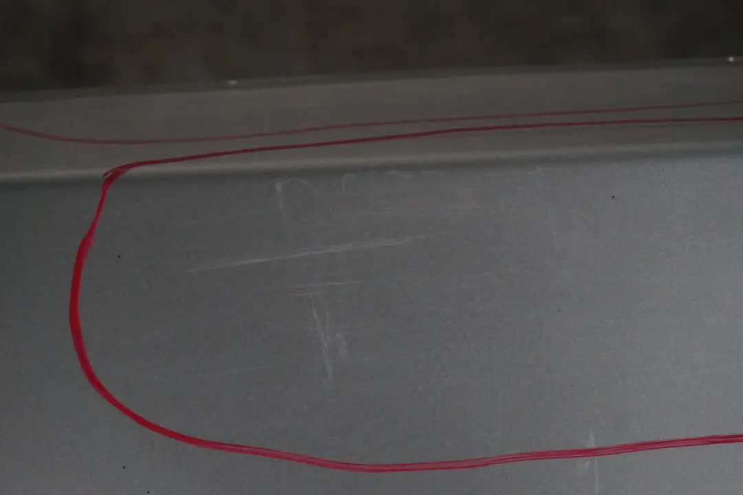 BMW 3 Series 5 E90 Complete Rear Bumper Trim PDC Titansilber Silver Metallic - SKU 0033194-TS5 - Part number 0033194