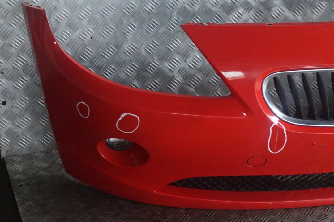 Front Bumper Trim Panel Hellrot Red to BMW Z4 Series E85 E86 Convertible Roadster with Part number 0033248 BMW Z4 Series E85 E86 Convertible Roadster Front Bumper Trim Panel Hellrot Red - SKU 0033248-HELL - Part number 0033248