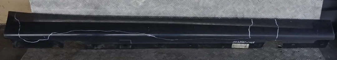 BMW E90 E91 M Sport Sill Strip Faldon Lateral Derecho Carbonschwarz Negro - 416 - SKU 0033440-CAR1 - Número de pieza 0033440