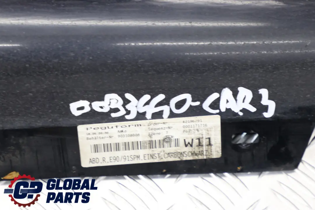 Bas de Porte Couverture Seuil Droite pour BMW 3 E90 E91 1 M Sport à propos du numéro de pièce 0033440 BMW 3 E90 E91 1 M Sport Bas de Porte Couverture Seuil Droite - SKU 0033440-CAR3 - Numéro de pièce 0033440