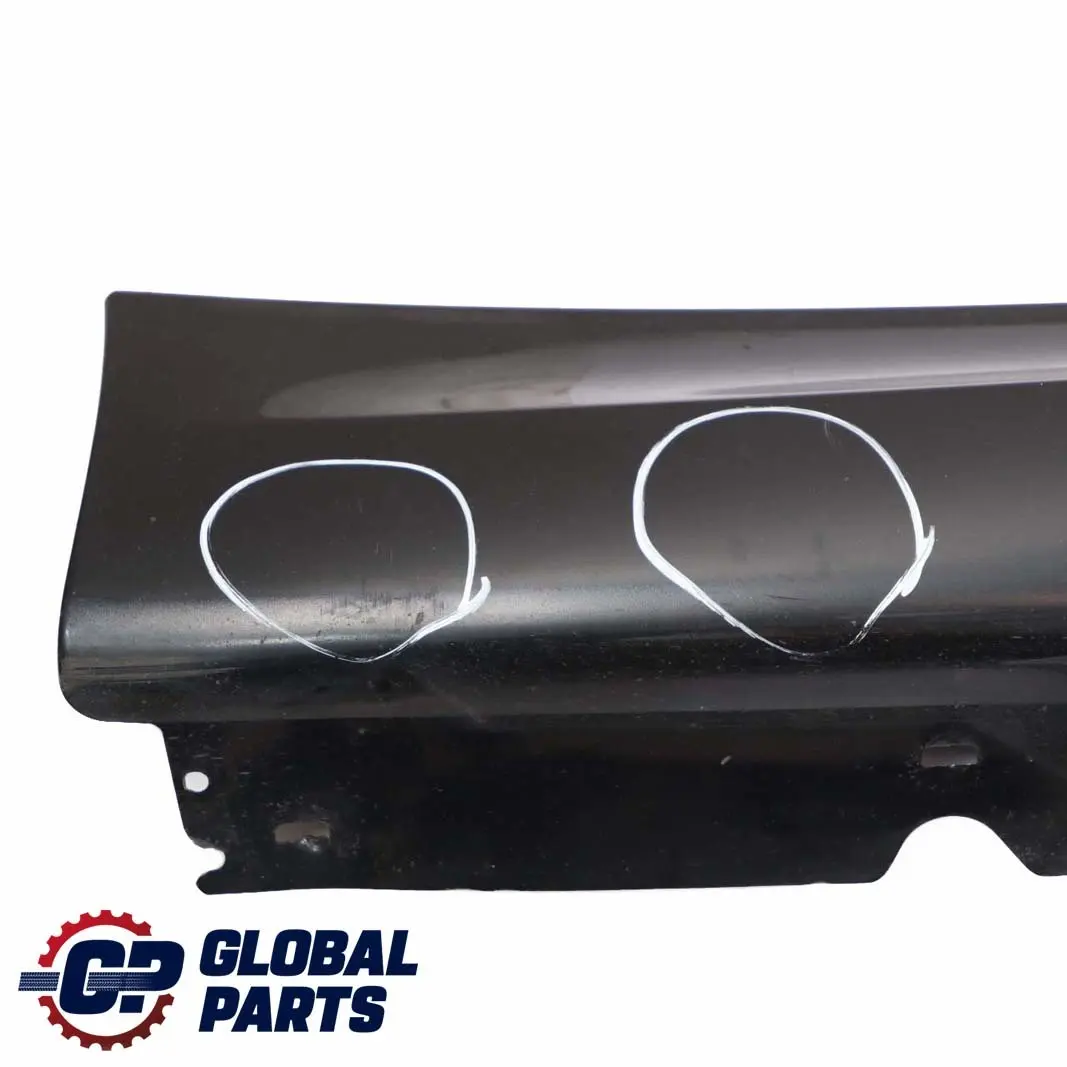 BMW 3 E90 E91 M Sport Sill Strip Side Skirt Right O/S Carbonschwarz Black - 416 - SKU 0033440-CAR4 - Part number 0033440