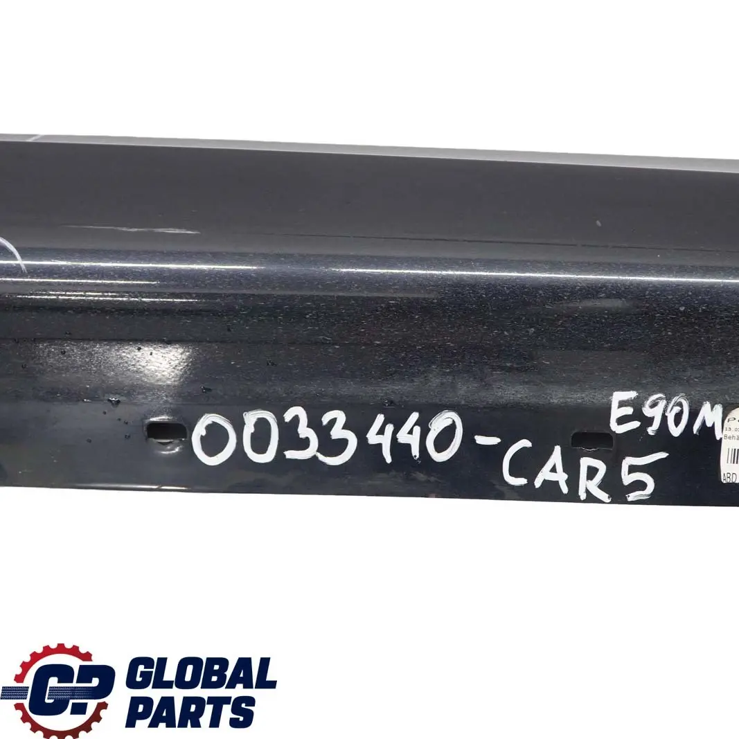 Sill Strip Side Skirt Right O/S Carbonschwarz Black 416 to BMW 3 E90 E91 5 M Sport with Part number 0033440 BMW 3 E90 E91 5 M Sport Sill Strip Side Skirt Right O/S Carbonschwarz Black 416 - SKU 0033440-CAR5 - Part number 0033440