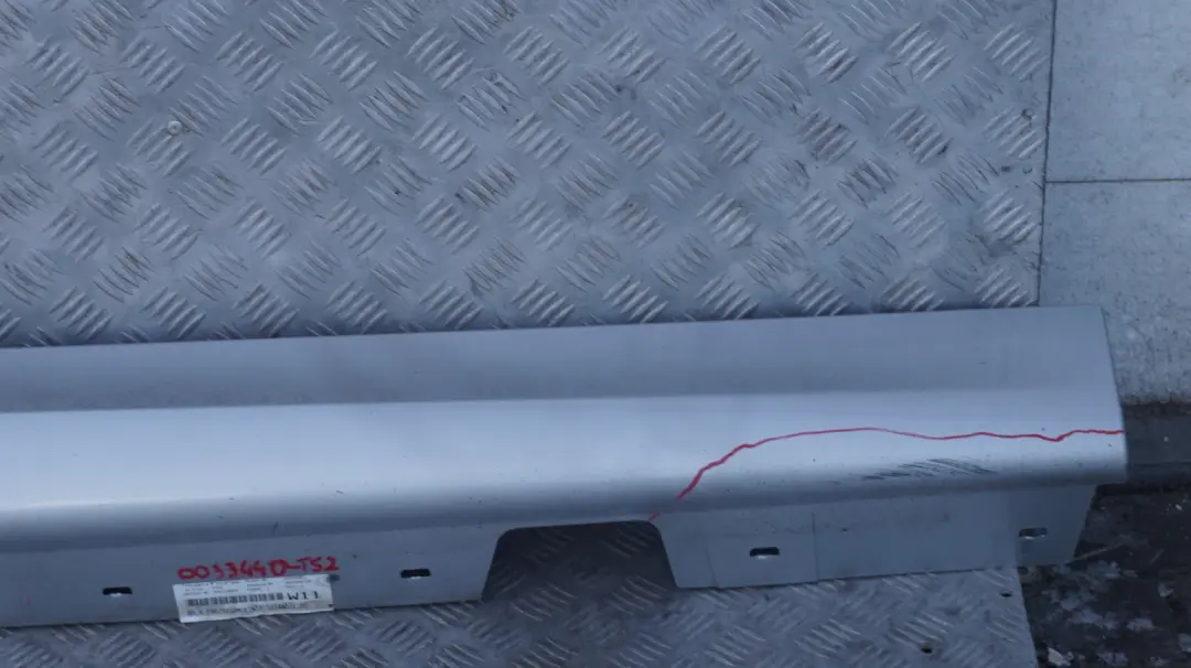 BMW E90 E91 M Sport Listello Portiera Apertura Gonna Dx Argento-Titanio Silver - SKU 0033440-TS3 - Numero di parte 0033440