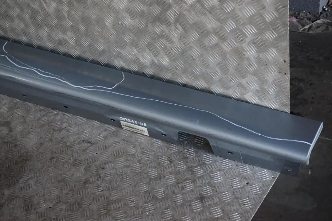 Sill Strip Side Skirt Right O/S Bluewater Metallic - 896 to BMW 3 E90 E91 M Sport with Part number 0033440 BMW 3 E90 E91 M Sport Sill Strip Side Skirt Right O/S Bluewater Metallic - 896 - SKU 0033440-WB - Part number 0033440