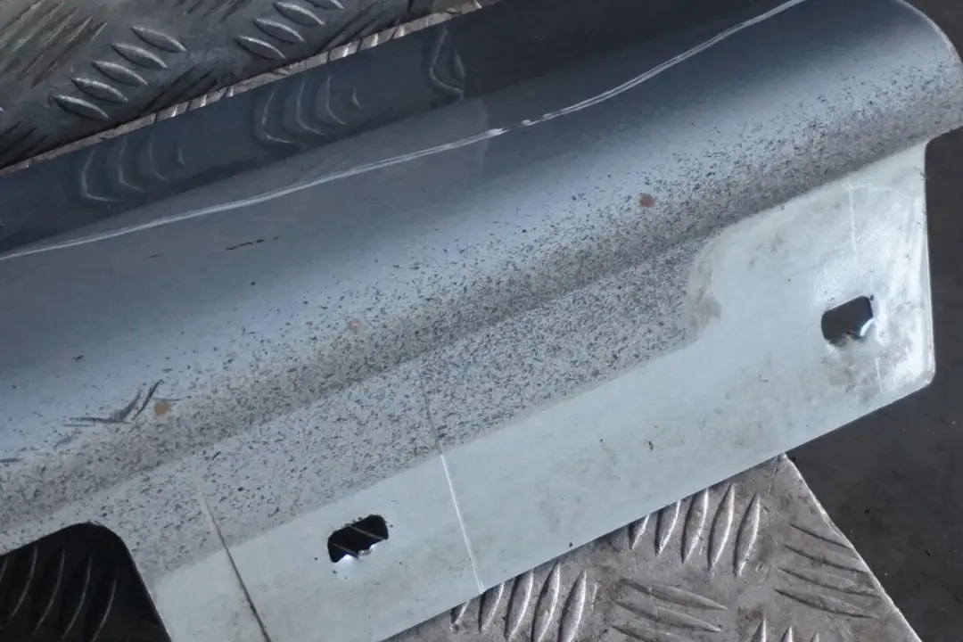 BMW 3 E90 E91 M Sport Sill Strip Side Skirt Right O/S Bluewater Metallic - 896 - SKU 0033440-WB - Part number 0033440